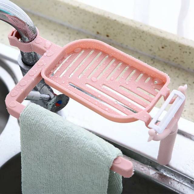 UNNISO - Rak Spons Cuci Piring / Bathroom Essential Towel Hanger