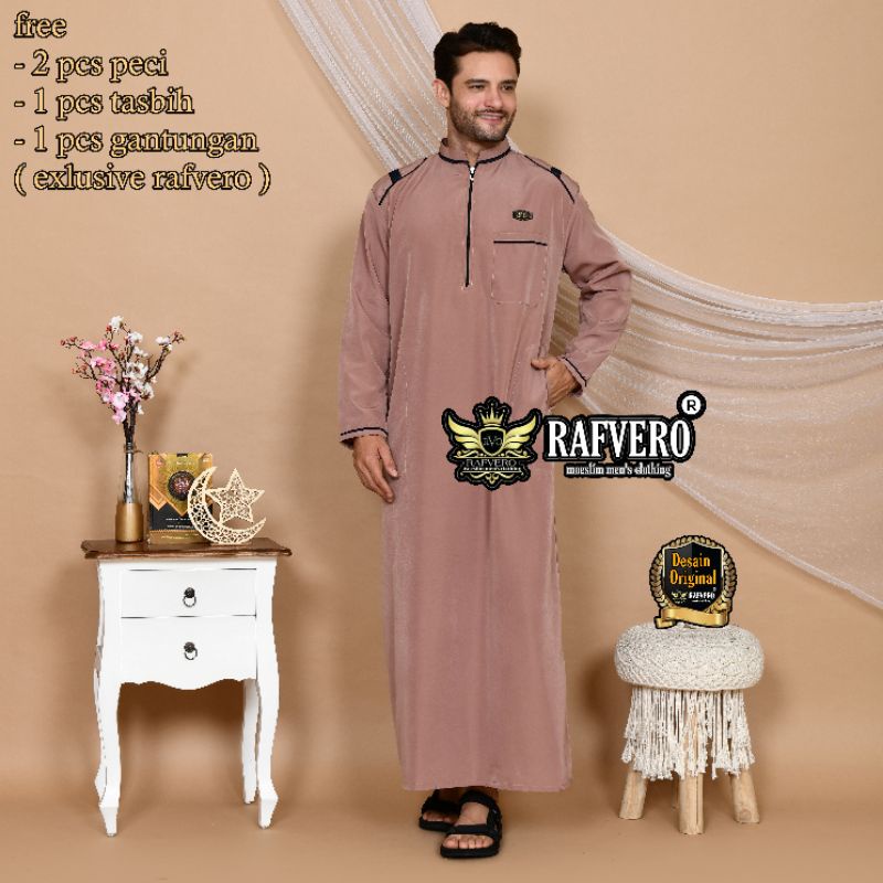 Gamis Jubah Pria Alsavas ORIGINAL RAFVERO