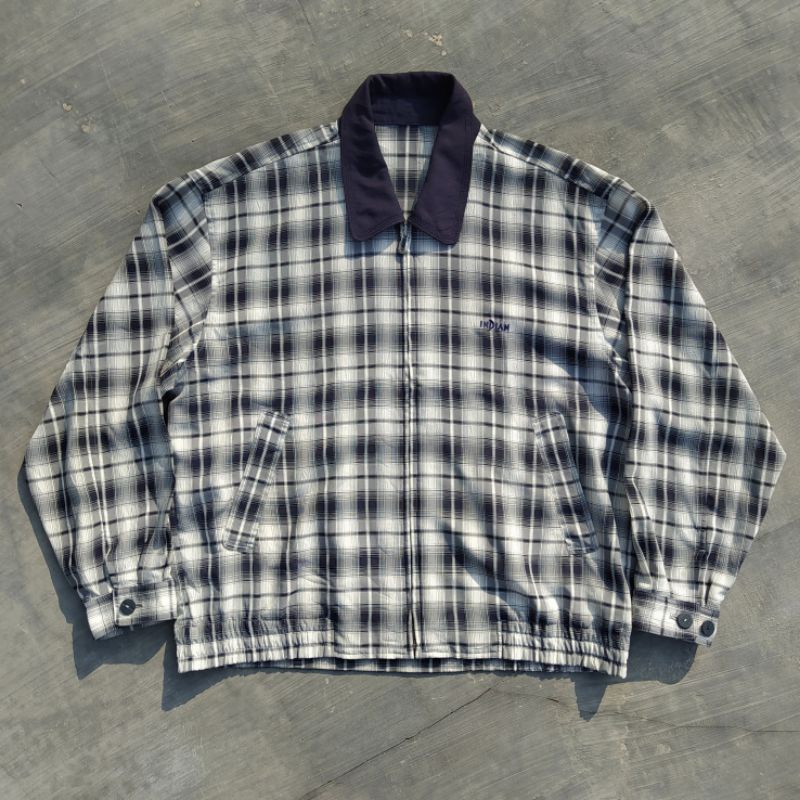 JAKET TARTAN VTG INDIAN