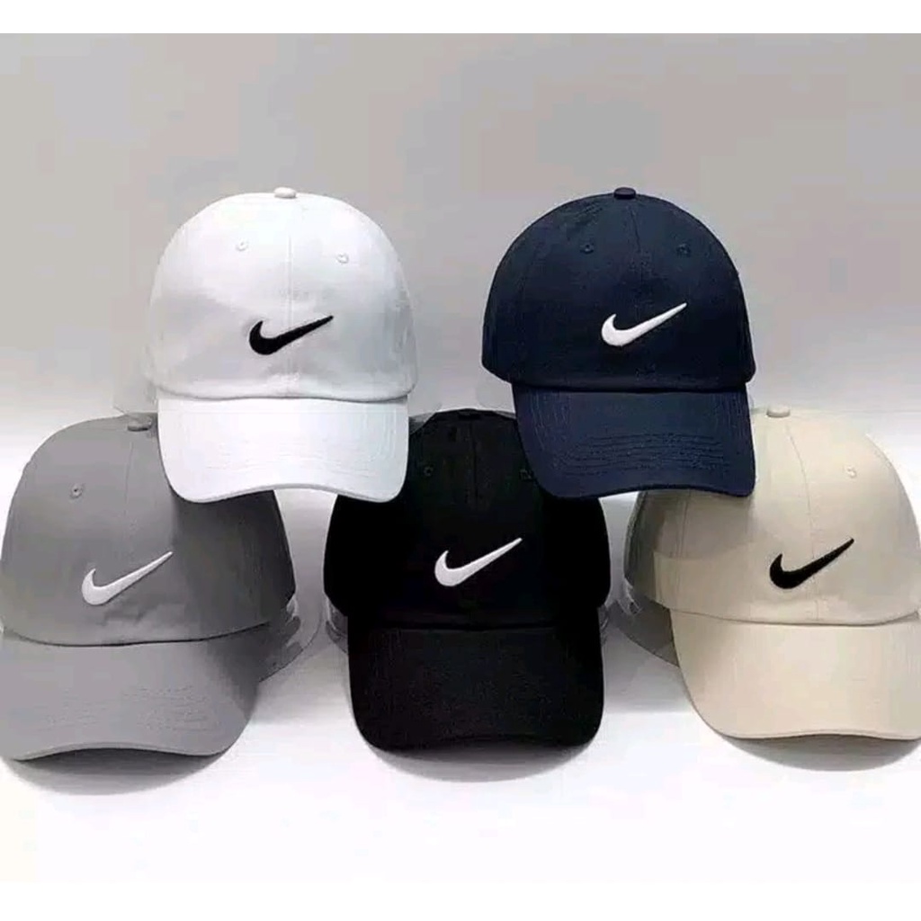 Topi Baseball Nike Pria Wanita / Topi Distro Bordir Nike Kekinian 2022 [COD]