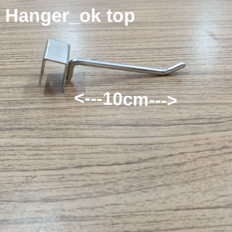 single hook 10cm/cantolan besi kotak