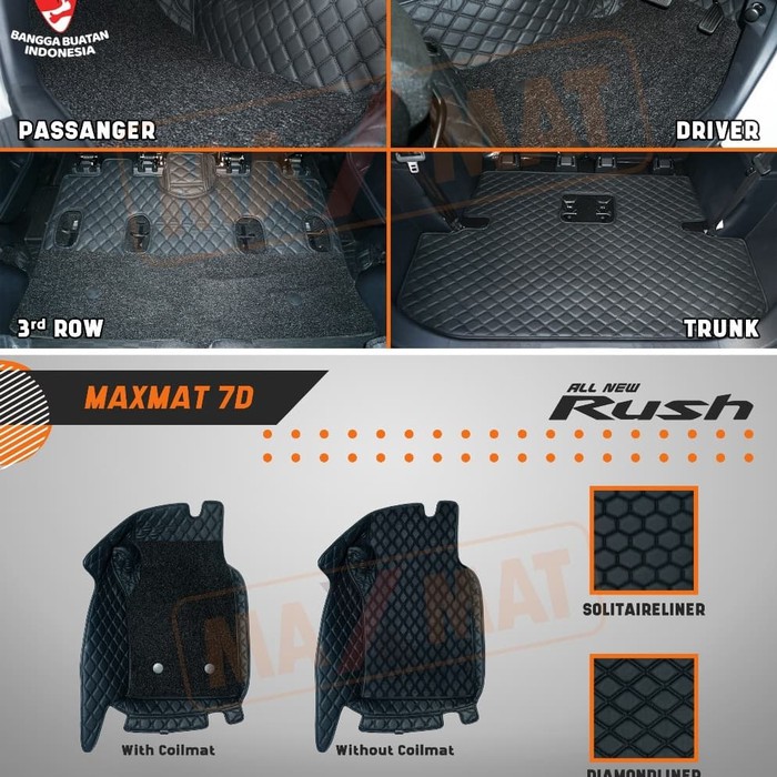 Karpet 7D All New Rush maxmat Otoproject