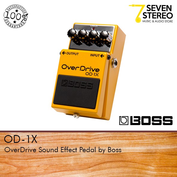 Boss Overdrive OD-1X OD1X Pedal Effect