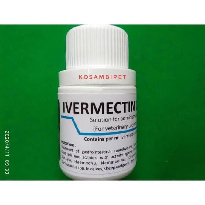TERLARIS IVERMECTIN ORAL, OBAT,KUTU,ANJING,KUCING,SAKIT,KULIT,SCABIES,DEMODEK Asli