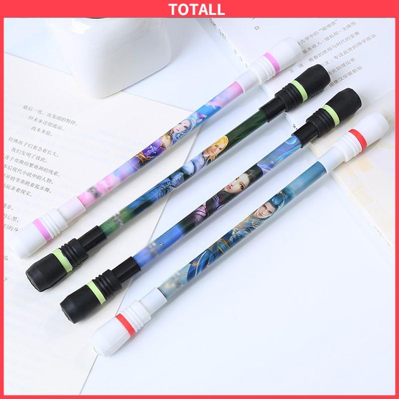 COD Anime Rotary Decompression Pen Siswa Dewasa Kompetisi Pena yang Dapat Ditulis-Totall