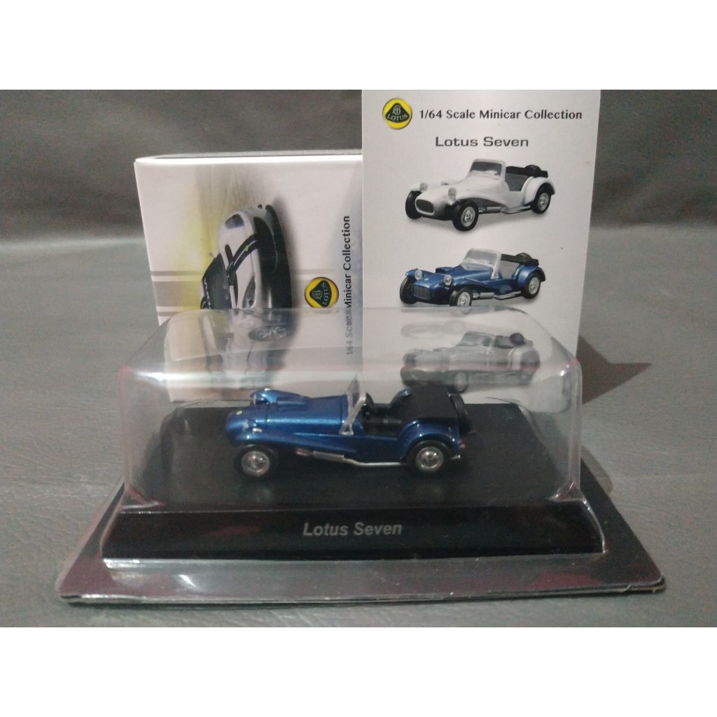 Kyosho 1:64 Lotus Seven Blue