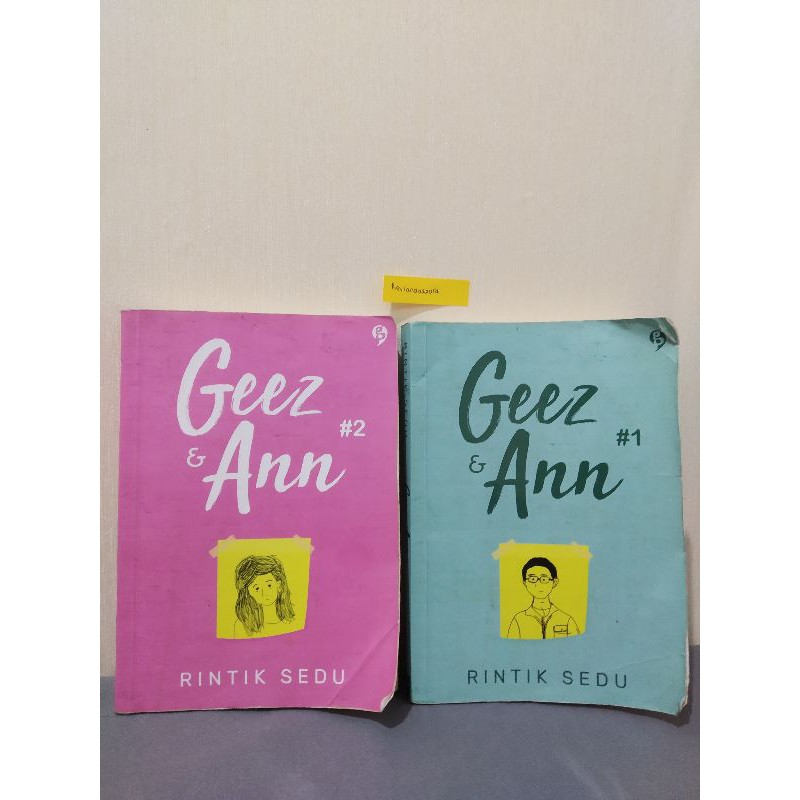 Preloved Novel Original Geez & Ann / Geez and Ann