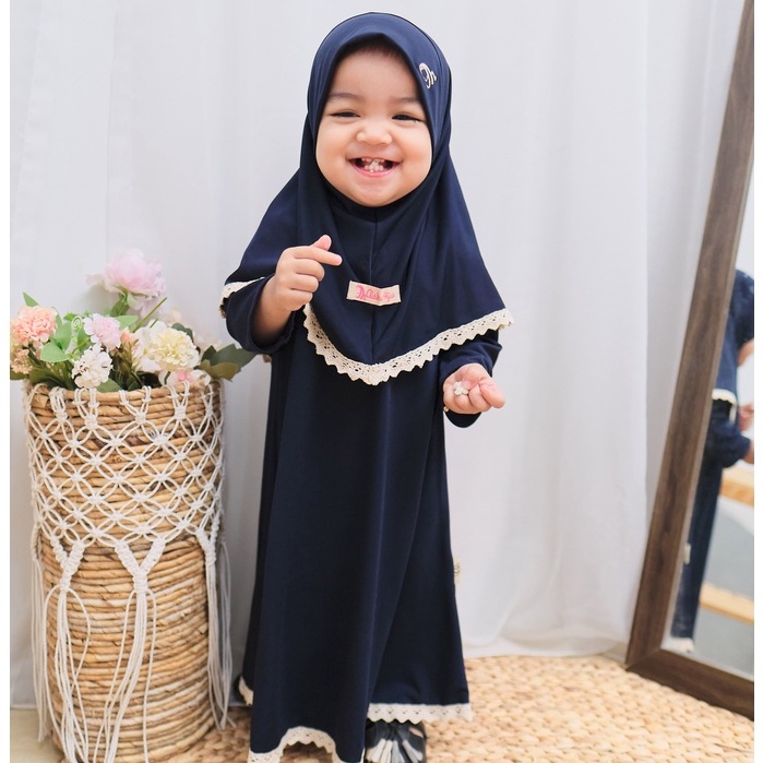 HONEYBLOSSOM gamis bayi perempuan polos / gamis bayi perempuan 6 12 bulan alesha