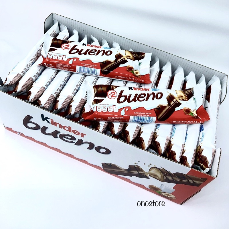 Kinder Bueno 43 gram 1 box (30 pcs)