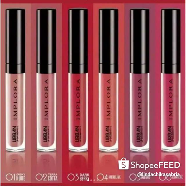 Lipstik implora  full no 1 2 3 4 5