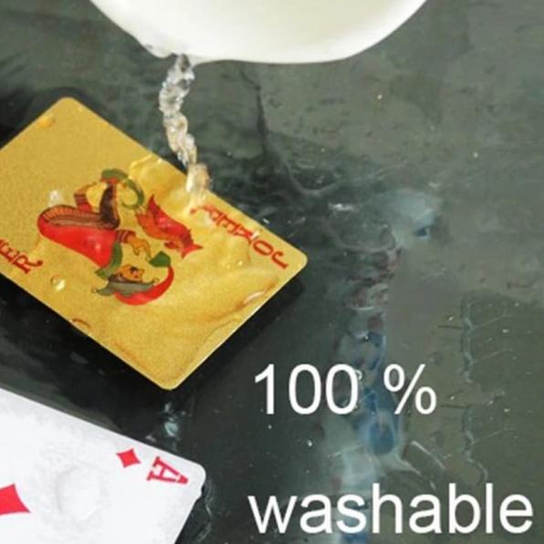 ⅍ Kartu Remi Emas - Gold Golden Poker Playing Card Set ✹