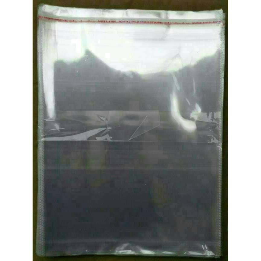 

Dijual PLASTIK OPP TEBAL DOUBLE SEAL (SEAL/LEM) 28x35 | 50 MICRON Obral