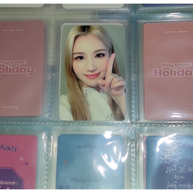 pc Photocard jaehee weeekly 1st MD anniversary benefit