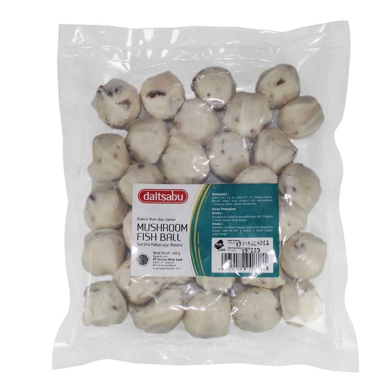 

daitsabu mushroom fish ball
