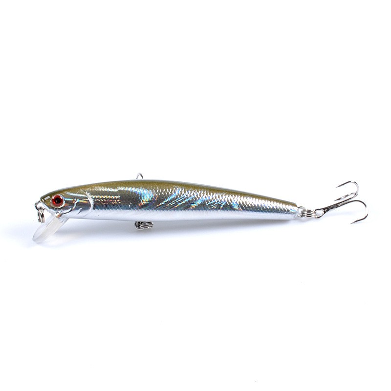 SYFishing 1Pcs New Minnow Umpan Pancing 9.6cm/9.8g Swimbait Fishing Lure Floating Bass Swimbait Wobbler Kail Memancing Tackle