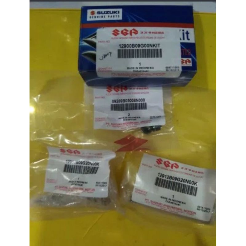 Klep smash shogun 125 ori Suzuki 1 set 2 pc plus sil klep