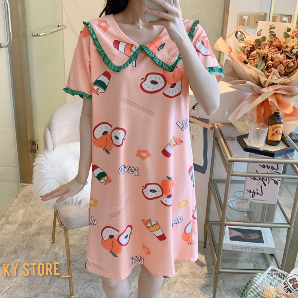 Daster Import Wanita Lengan Pendek Berkualitas Lucu