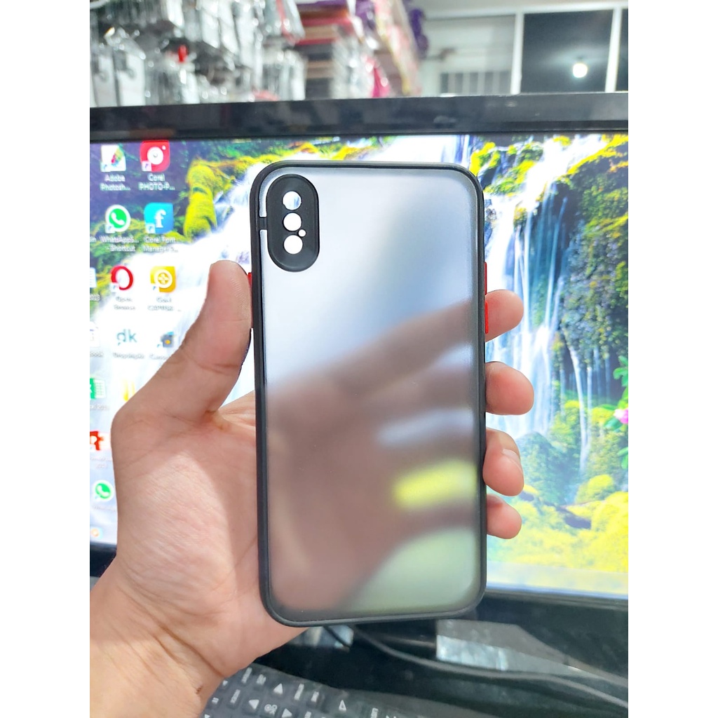 MY CHOICE iPhone X XS 5.8&quot; Hardcase Acrylic List Color Matte iPhone 10