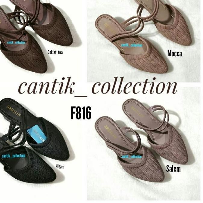 ◘ Sandal Import Wanita Breslin F816 - Flatshoes Sandal Import Breslin F816-Sandal Breslin F816 ☛