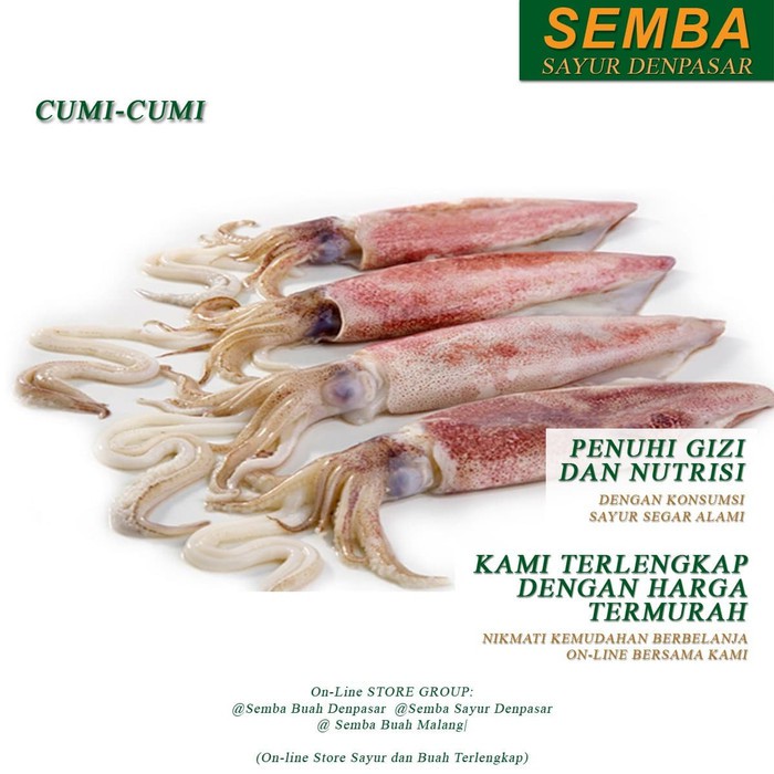 

CUMI SOTONG seafood DENPASAR BALI sayuran sembako bumbu dapur lauk food bahan makanan fresh
