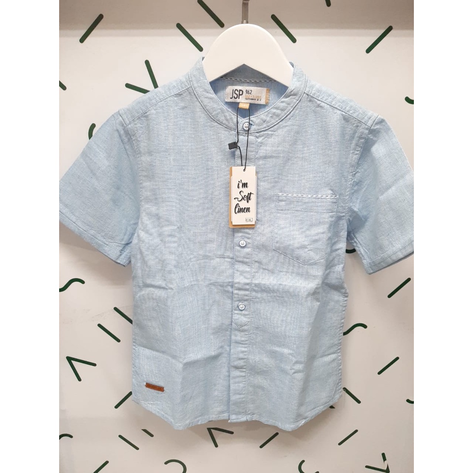 JSP 962 Baju Kemeja Anak Laki Laki Lengan Pendek Usia 5-14 Tahun original