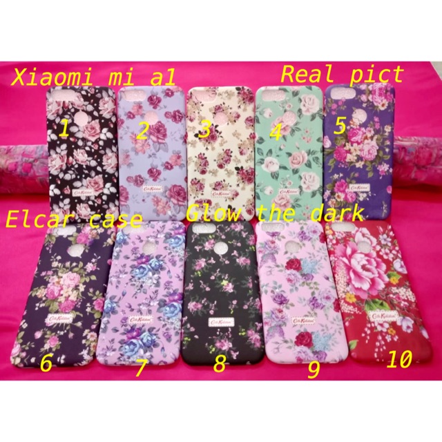 Soft case softcase silikon hp motif flower bunga xiaomi redmi mi a1 mia1