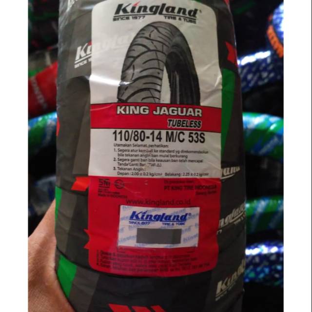 Ban tubeless murah kingland