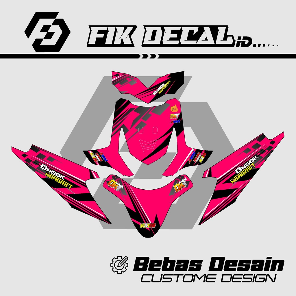 Decal Beat Karbu Road Race  Fullbody Custom Desain