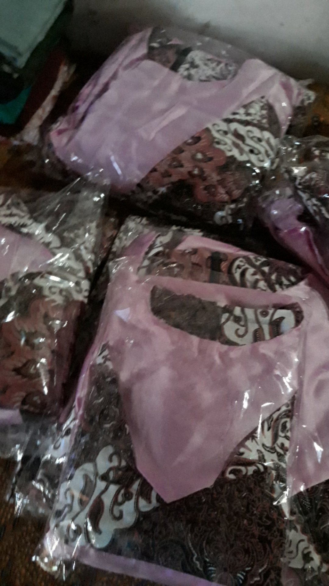 Couple Batik Puser Keluarga Mix Velvet