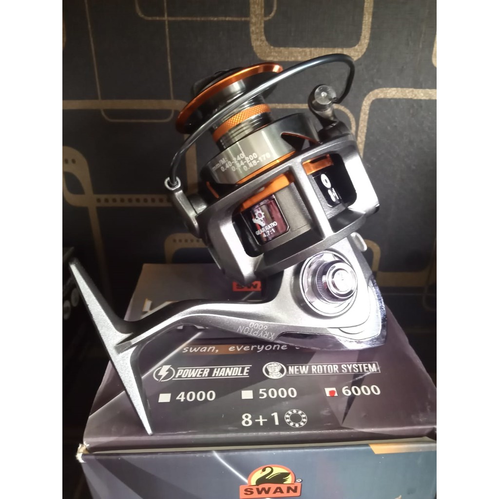 REEL POWER HANDLE MURAH SWAN KRYPTON 6000