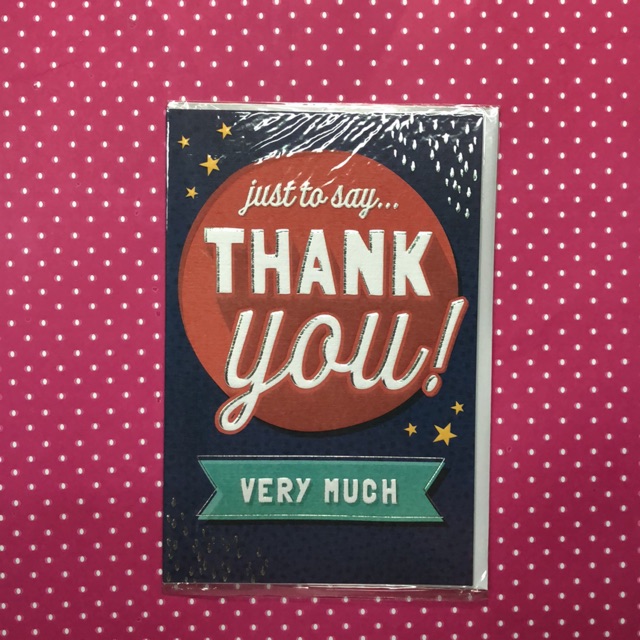 

Thank you card (NG)