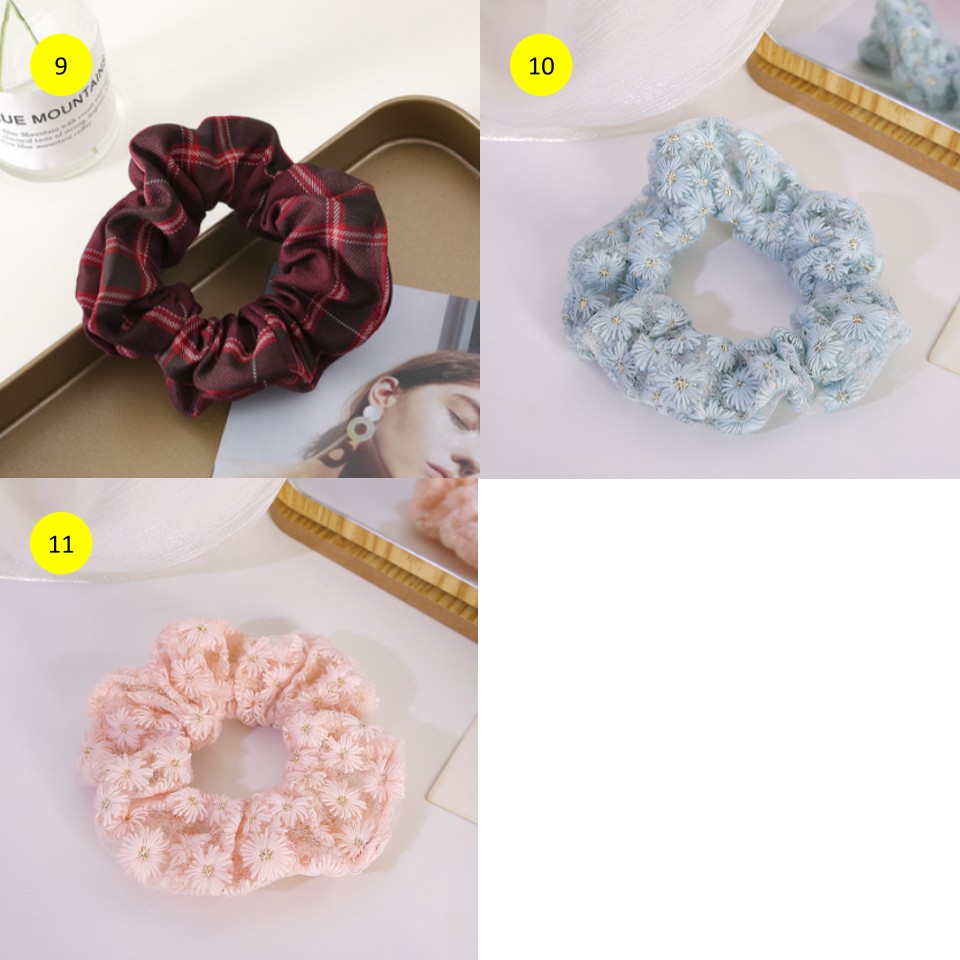 Scrunchies / Scrunchie Hijab / Ikat Rambut Wanita Anak Ivelle