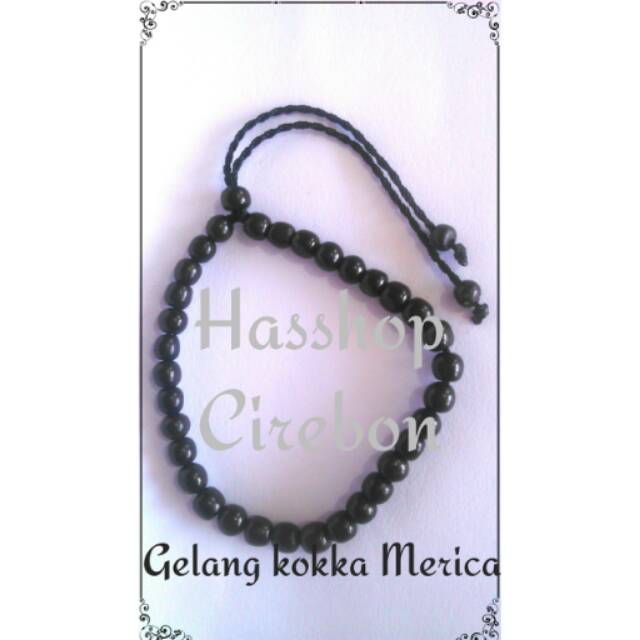 Gelang kokka Merica Hitam
