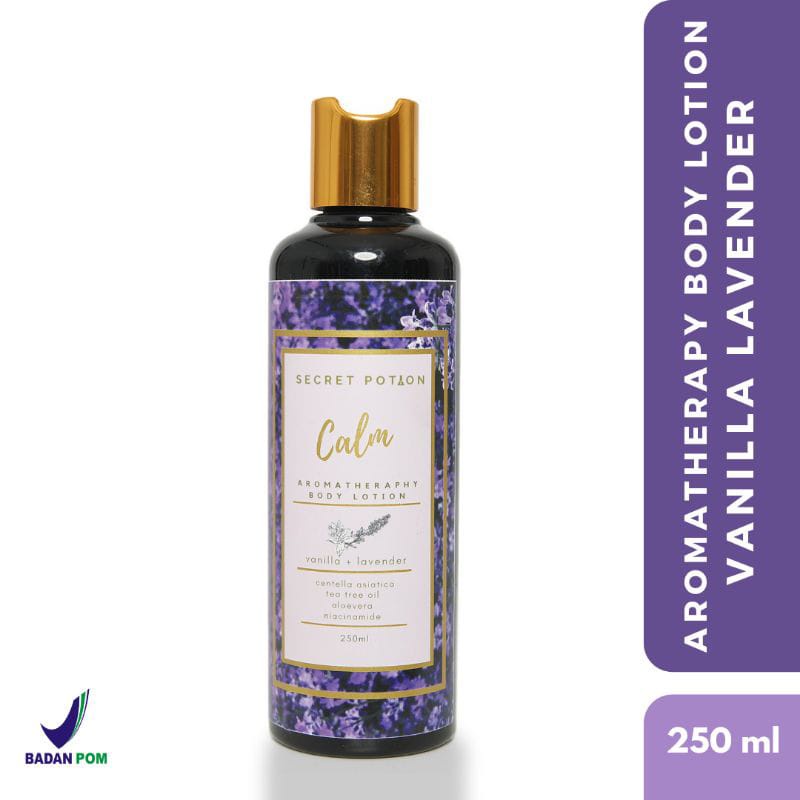 Secret Potion Aromatherapy Body Lotion Brightening Anti Aging-Calm-Vanilla Lavender