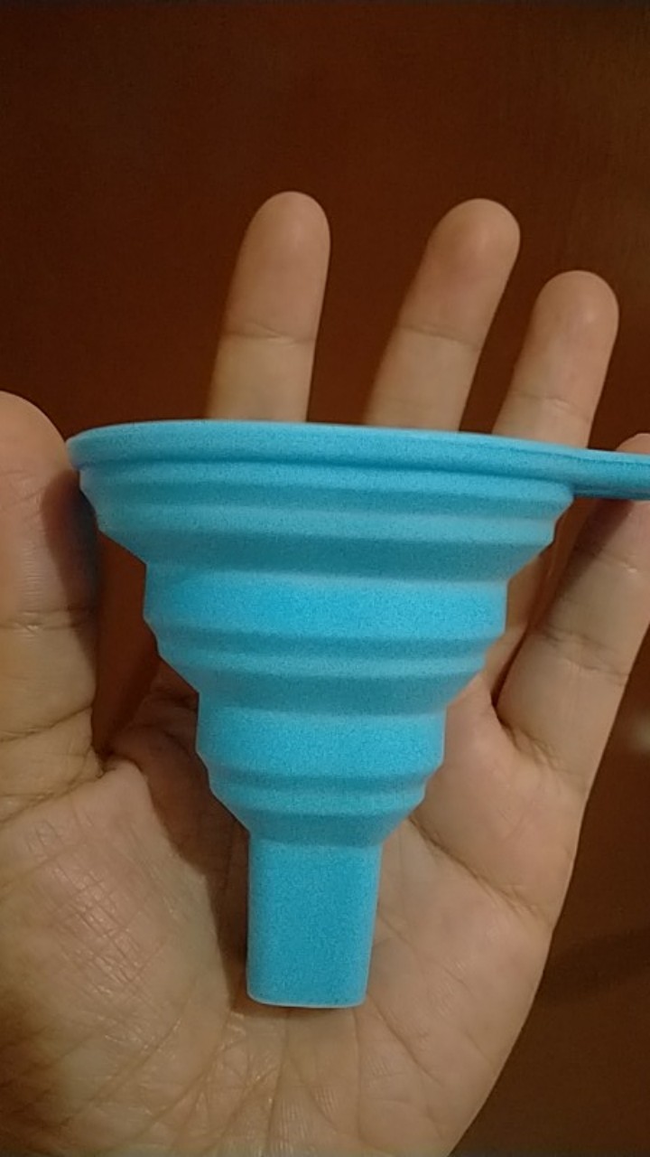 Corong Lipat Mini Bahan Silikon Untuk Peralatan Dapur