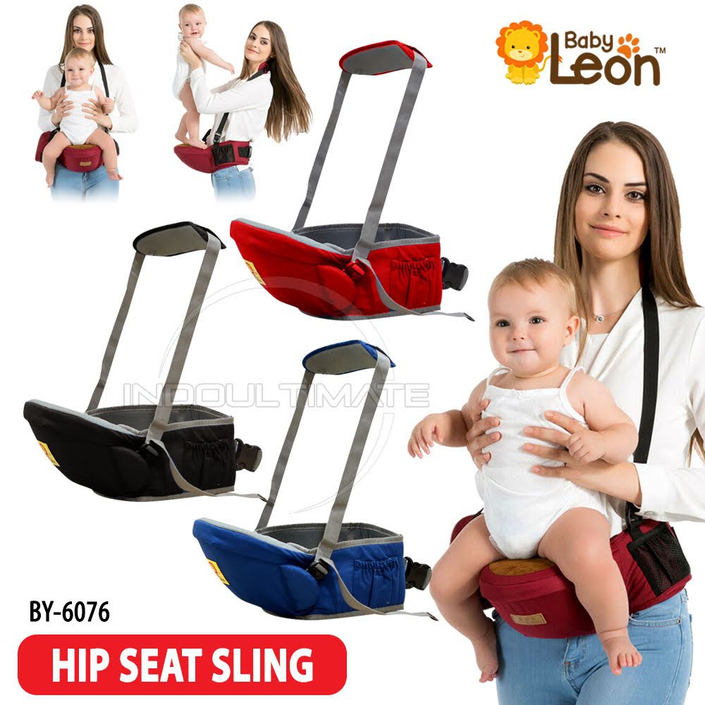 BABY LEON  BY-6077 BY-6076 Dudukan Hipseat Only Sabuk Pinggang Gendongan Dudukan Bayi Hip Only