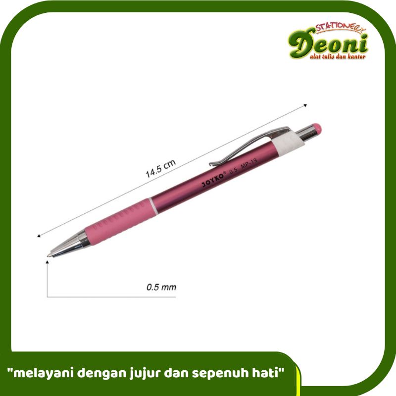 

Joyko Mp-19 Mechanical Pencil / Pensil Mekanik 0.5mm