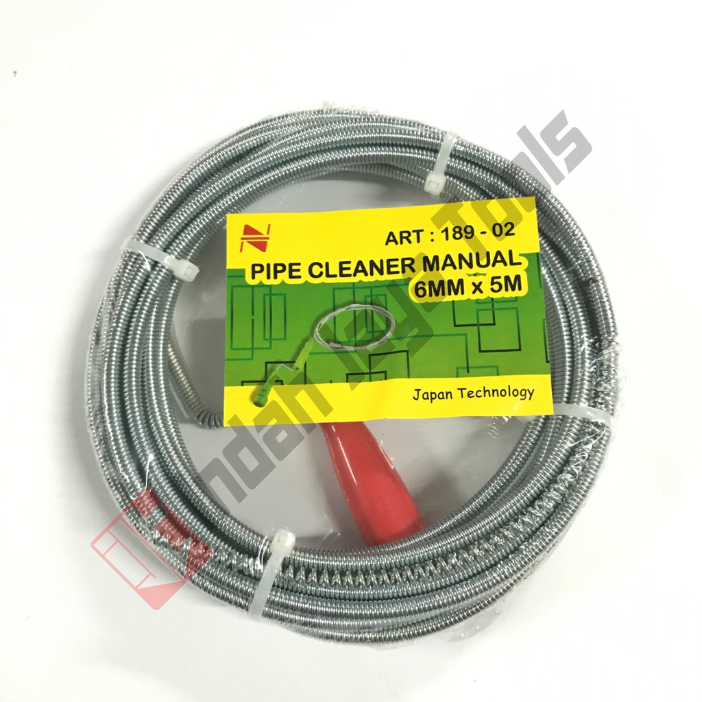 NANKAI Pipe Cleaner 5 Meter - Pembersih Pipa Tersumbat Drain Cleaner