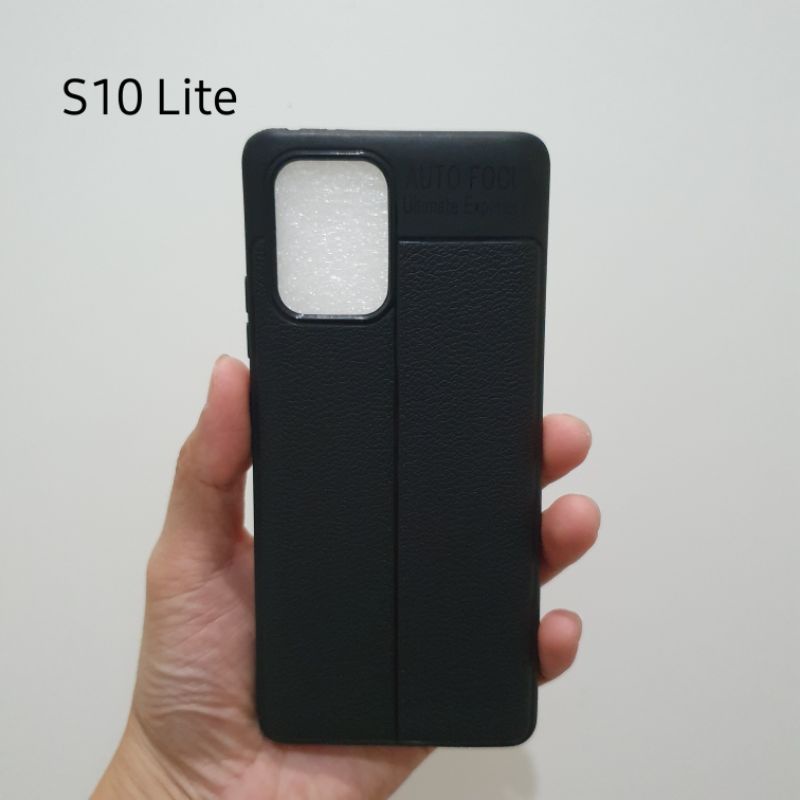 Case Autofocus S10 Lite Softcase Silikon Motif Kulit Jeruk