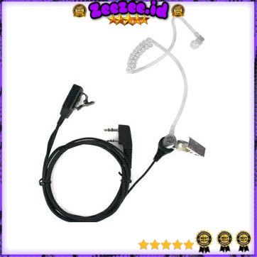 Headset Earphone FBI Style untuk Walkie Talkie-C9003A