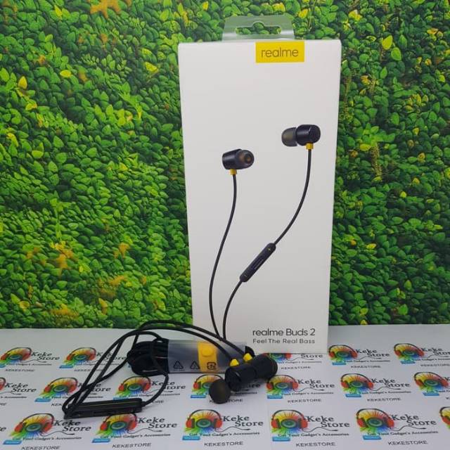 Headset Original Realme 1 2 | Realme 3 5 PRO Handsfree Earphone Buds 2