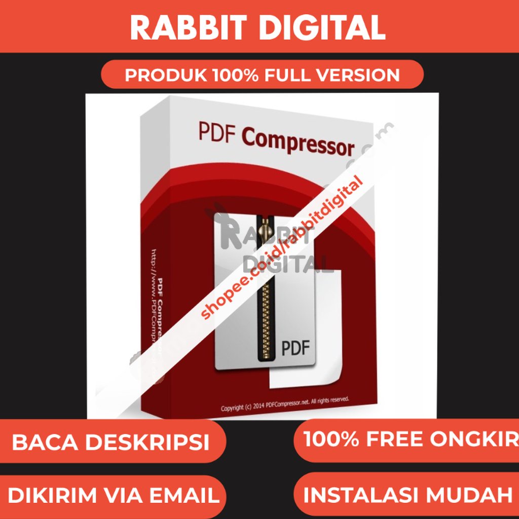 (win) PDF Compressor Pro Original – Perkecil file PDF