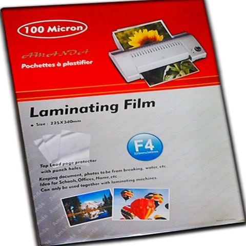 

Amanda Plastik Laminating Folio 100 Micron KERTAS FOLIO