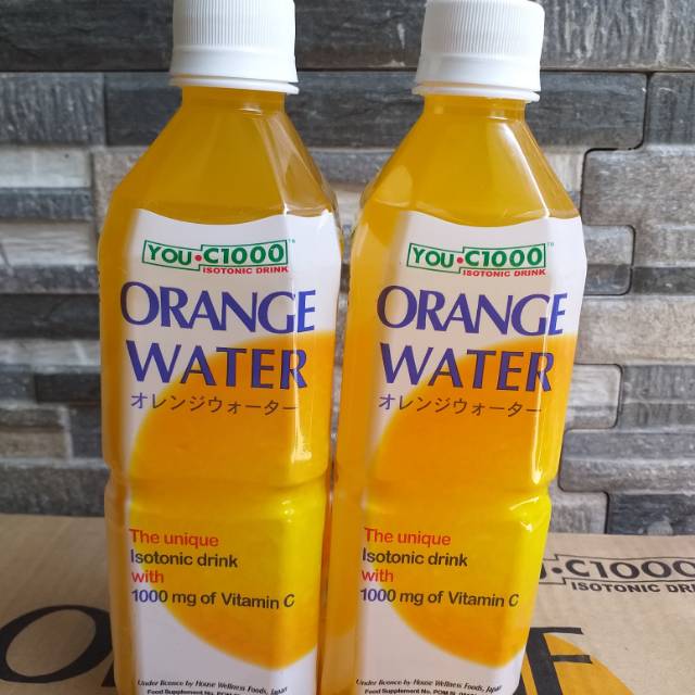 Jual You C1000 Orange Water 500 Ml 1 Dus Via Gojek Indonesia Shopee Indonesia