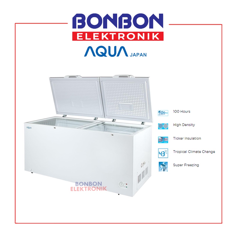 AQUA Chest Freezer 460L AQF-500(W) / AQF 500W / AQF500