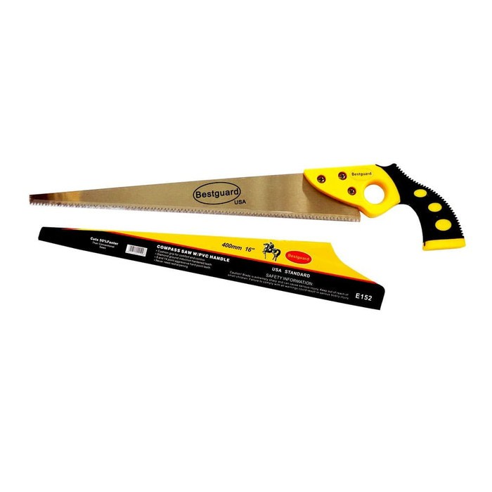 gergaji runcing 16&quot;-hand saw-gorok-gergaji kayu gorok tangan serbaguna berkualitas