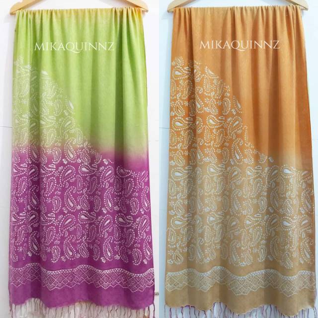 PASHMINA DIAN PELANGI  RAYON PELANGI BATIK DIAN PELANGI