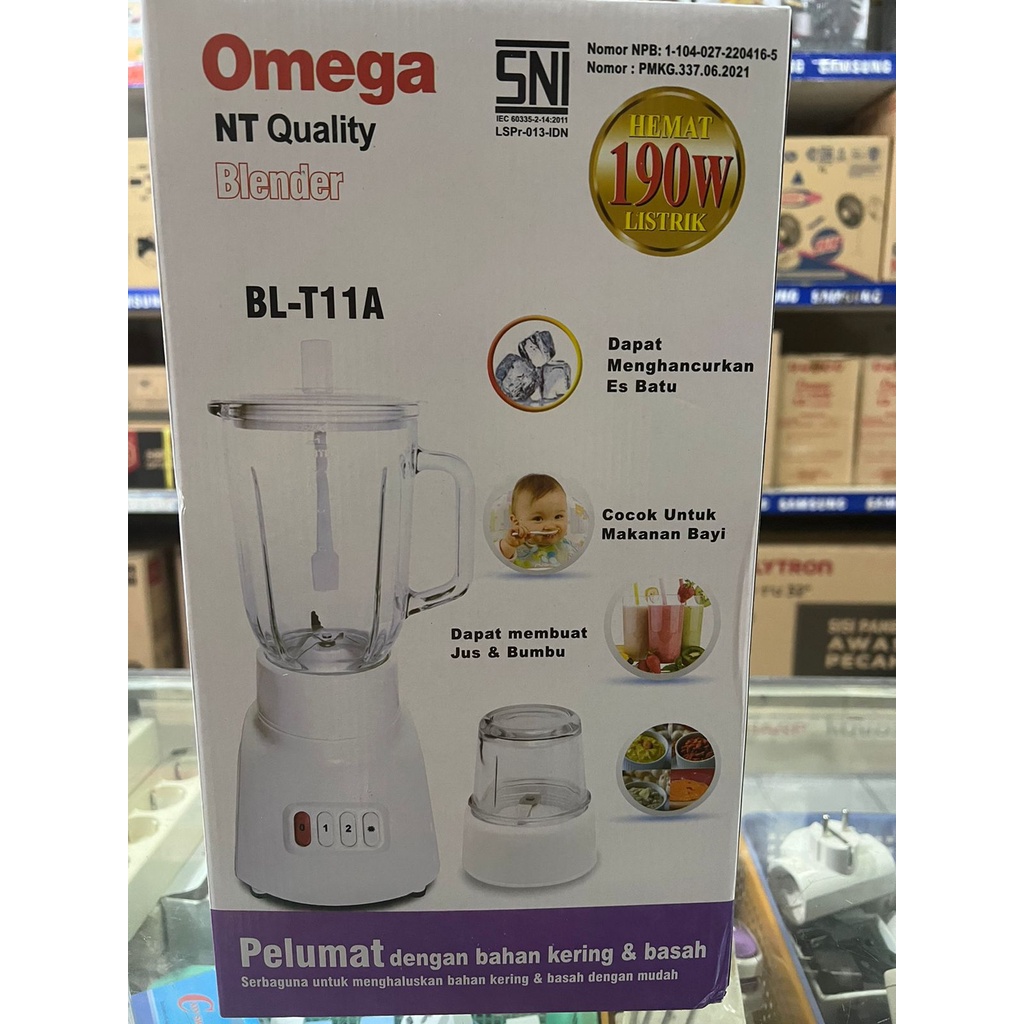 Blender National Omega Kaca BL-T11A