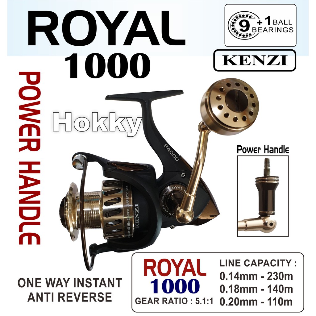 REEL KENZI ROYAL1000
