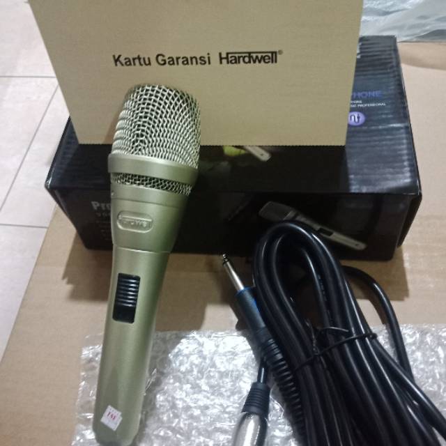 Mic kabel Hardwell Pro 9 Pro9 New Microphone kabel terbaik original